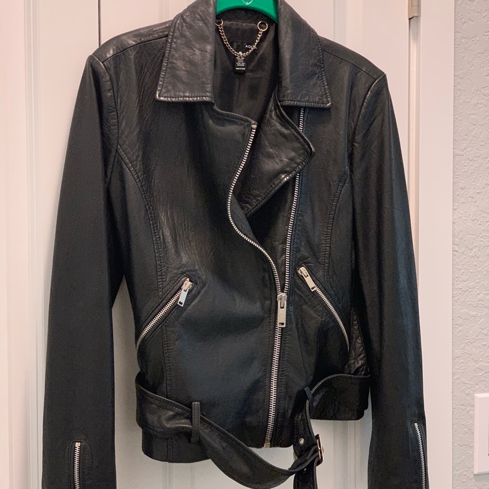 Leather jacket. NWOT